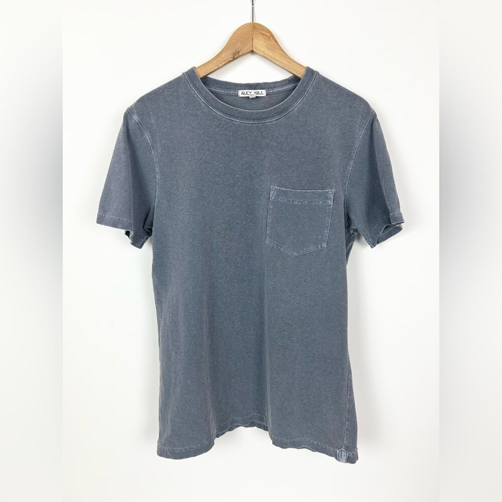 Alex Mill T-shirt Basic Tee Short Sleeve‎ Gray Blue Men's Small